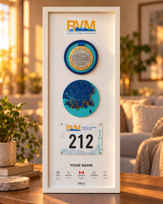 Royal Victoria Marathon 2026 | 3D Route Artifact - Official Course