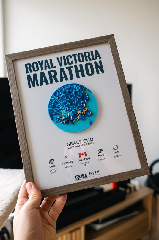 Royal Victoria Marathon Artifact – Official Course