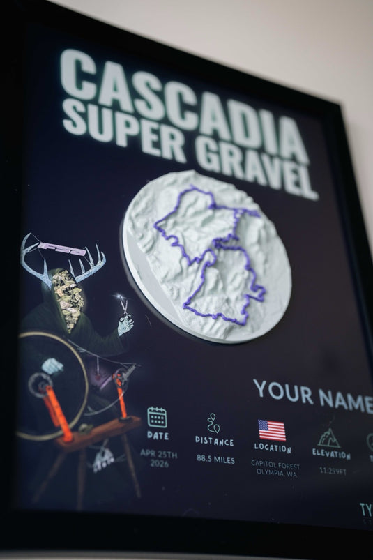 Cascadia Super Gravel Artifact – Official Race Routes
