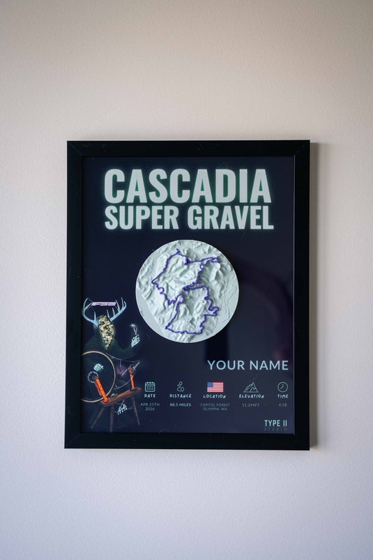 Cascadia Super Gravel Artifact – Official Race Routes