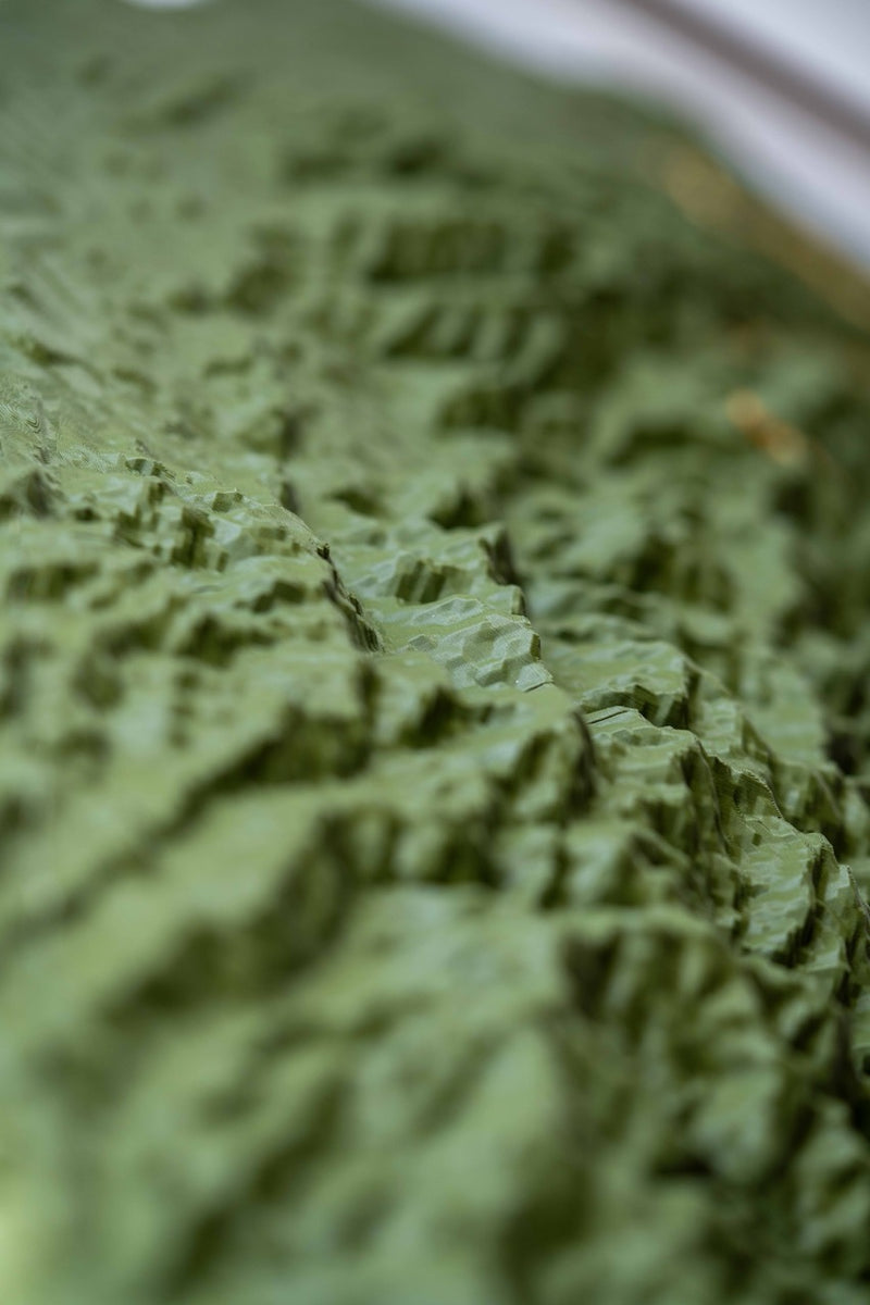 Load image into Gallery viewer, The Atlas Artifact — 3D Topographic Map of Your Route
