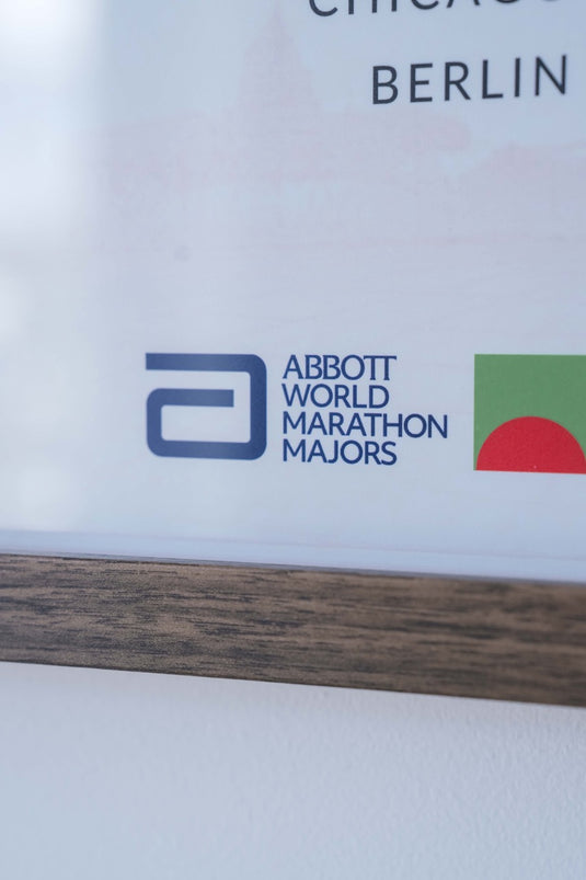 Abbott World Marathon Majors Artifact – Six Star Edition (36" x 24")