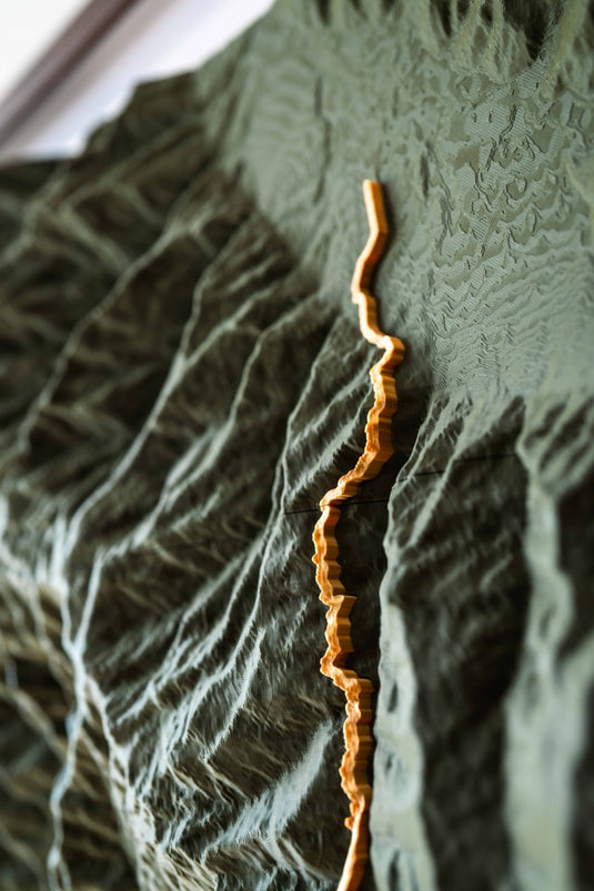 The Atlas Artifact — 3D Topographic Map of Your Route