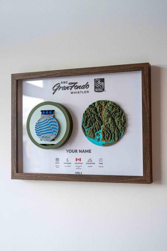 The RBC GranFondo Whistler Artifact (Medium Medal Edition)