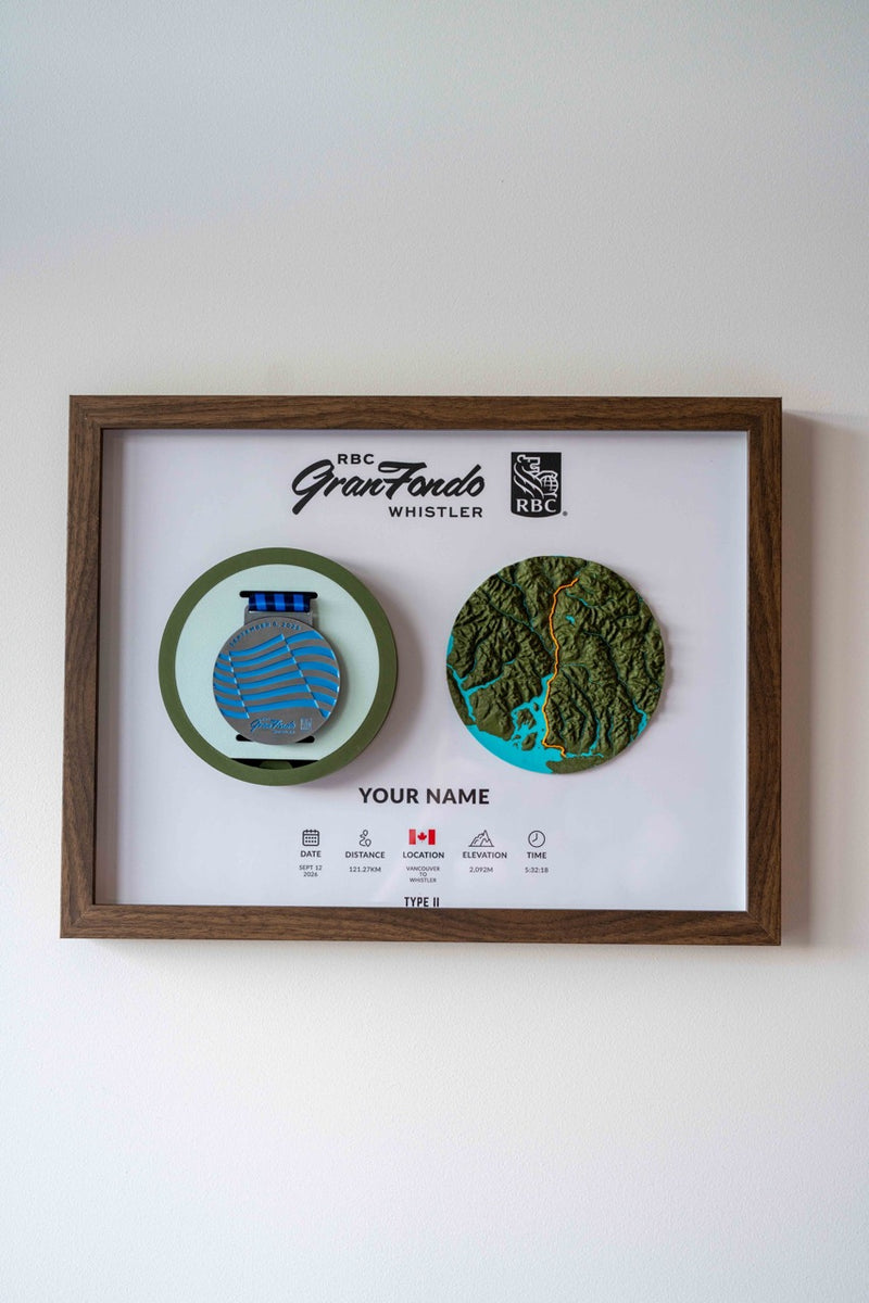 Load image into Gallery viewer, The RBC GranFondo Whistler Artifact (Medium Medal Edition)
