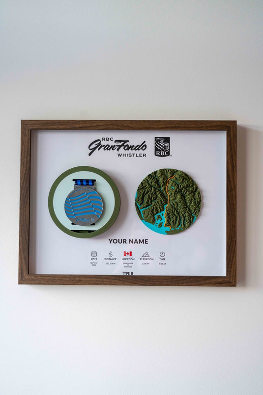 The RBC GranFondo Whistler Artifact (Medium Medal Edition)