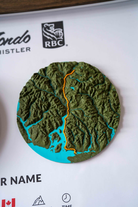 The RBC GranFondo Whistler Artifact (Medium Medal Edition)