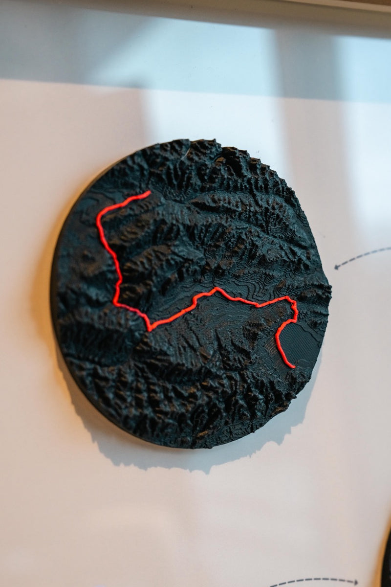 Load image into Gallery viewer, Artifact 24×36 | Gallery | Multi-route, expedition-scale
