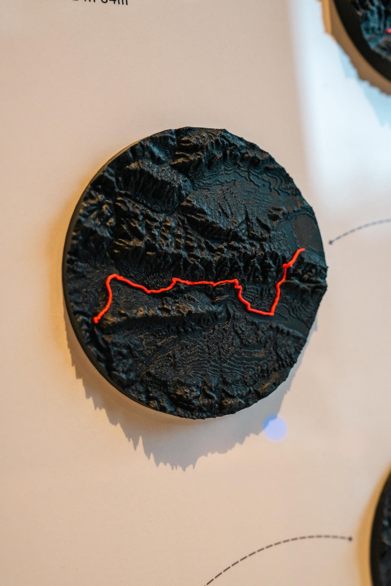 Load image into Gallery viewer, Artifact 24×36 | Gallery | Multi-route, expedition-scale

