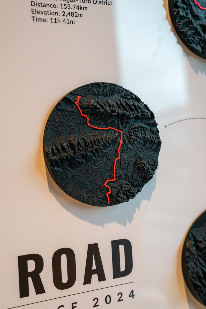Load image into Gallery viewer, Artifact 24×36 | Gallery | Multi-route, expedition-scale
