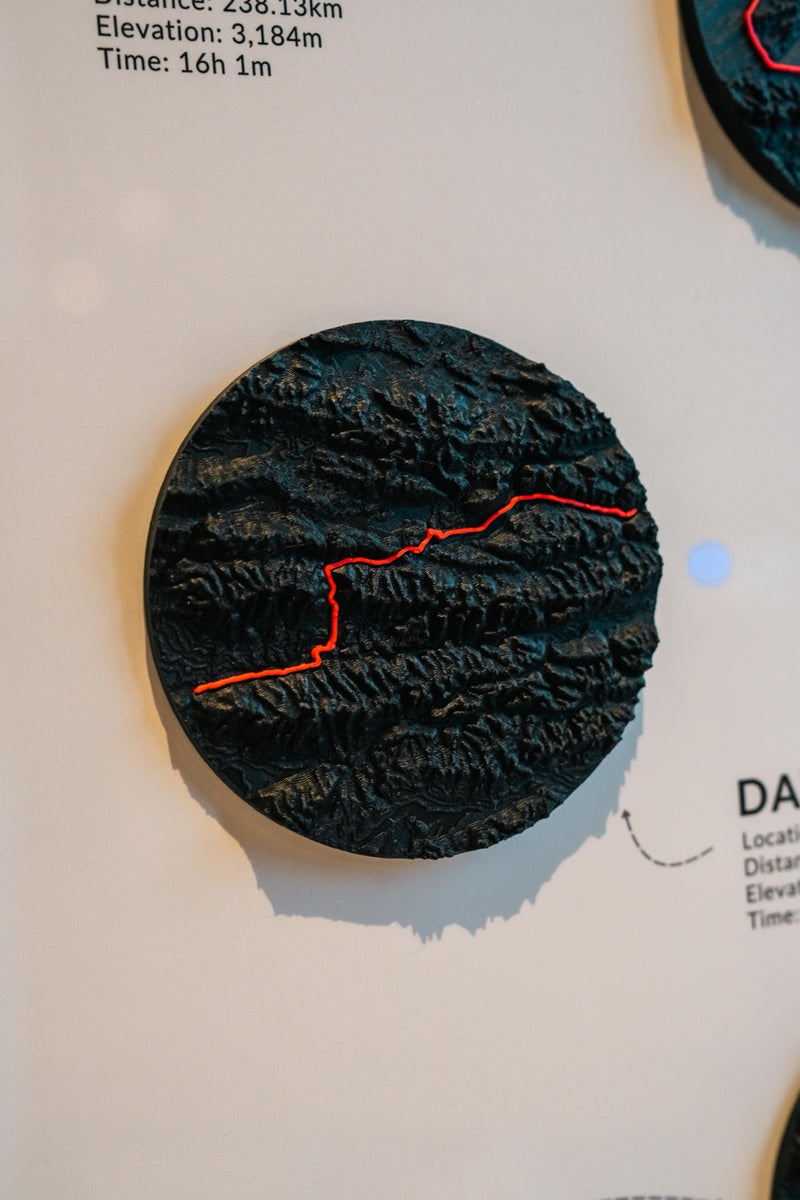 Load image into Gallery viewer, Artifact 24×36 | Gallery | Multi-route, expedition-scale
