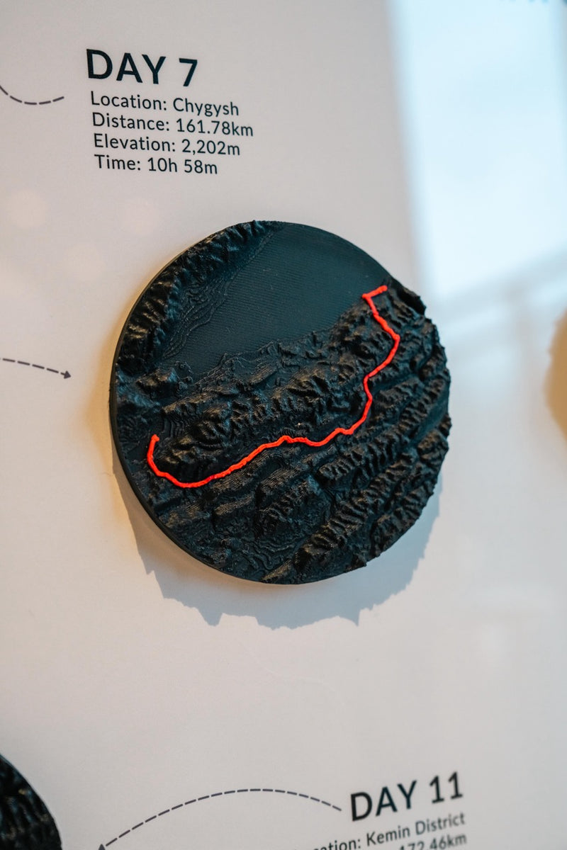 Load image into Gallery viewer, Artifact 24×36 | Gallery | Multi-route, expedition-scale
