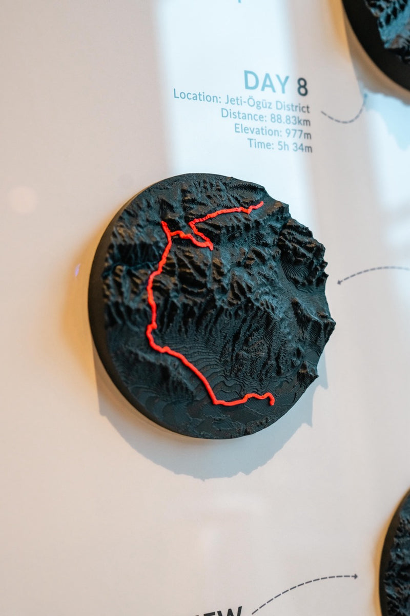 Load image into Gallery viewer, Artifact 24×36 | Gallery | Multi-route, expedition-scale
