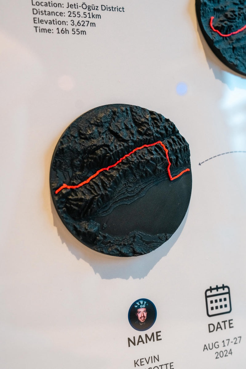 Load image into Gallery viewer, Artifact 24×36 | Gallery | Multi-route, expedition-scale
