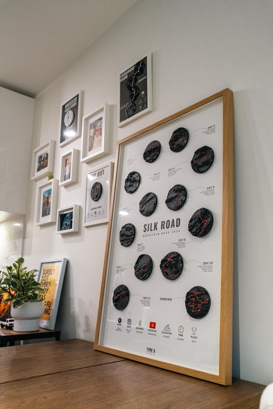 Artifact 24×36 | Gallery | Multi-route, expedition-scale