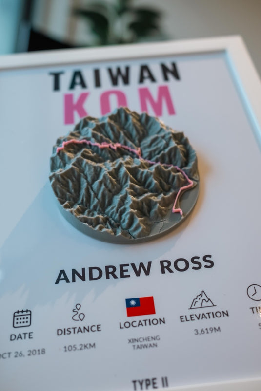 The Taiwan KOM Challenge Artifact