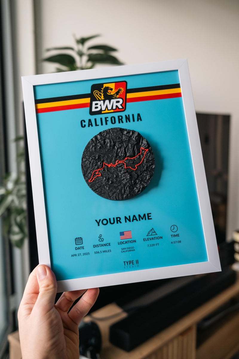 Load image into Gallery viewer, BWR California Artifact – Official Race Routes
