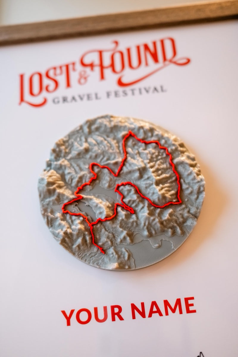 Load image into Gallery viewer, Lost &amp; Found Gravel Artifact – Official Race Routes

