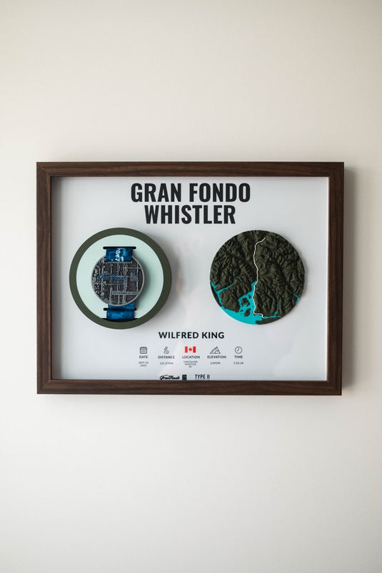 Artifact 12×16 | Standard | A defining solo effort, with room for a medal