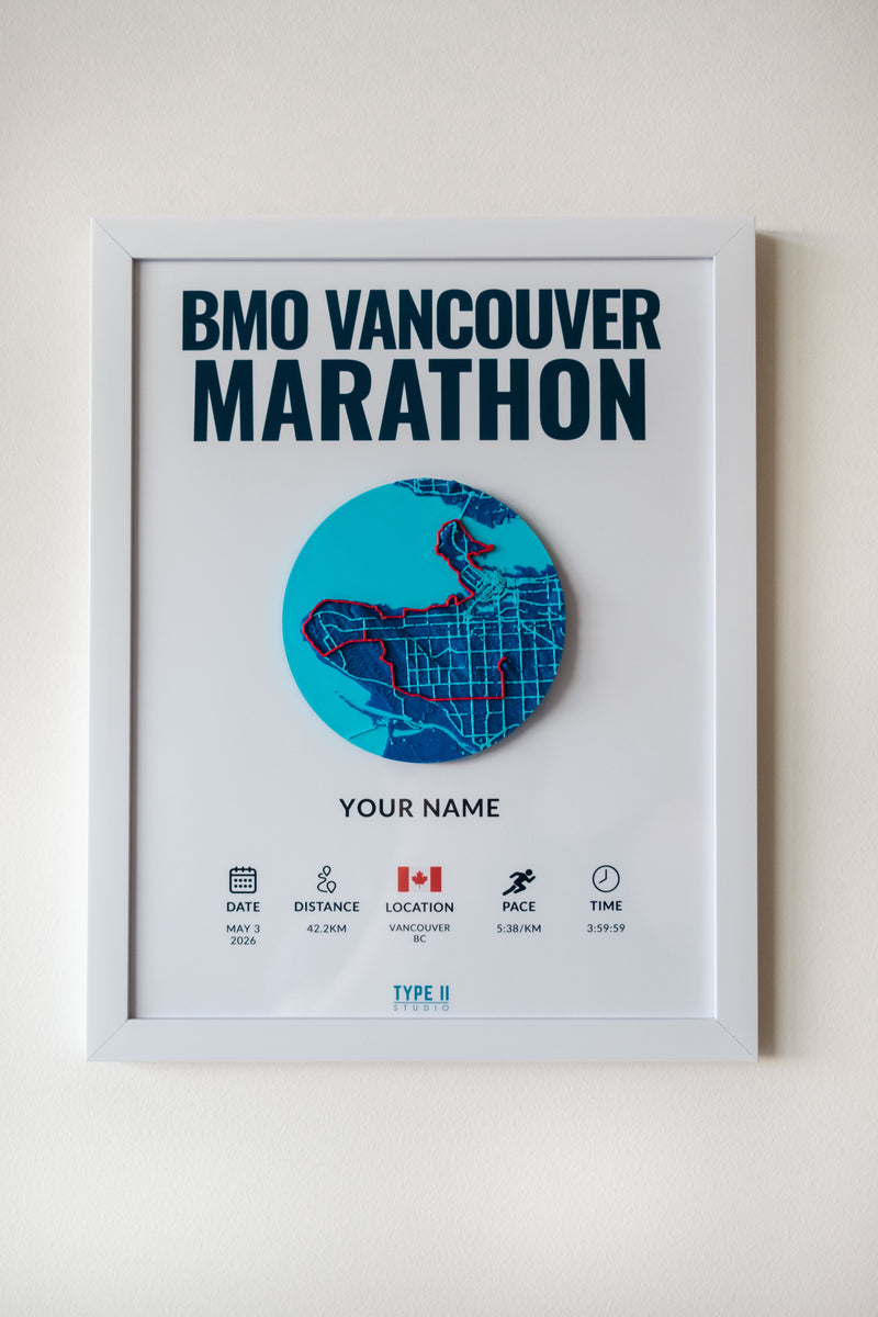 Load image into Gallery viewer, BMO Vancouver Marathon Artifact – Official Course
