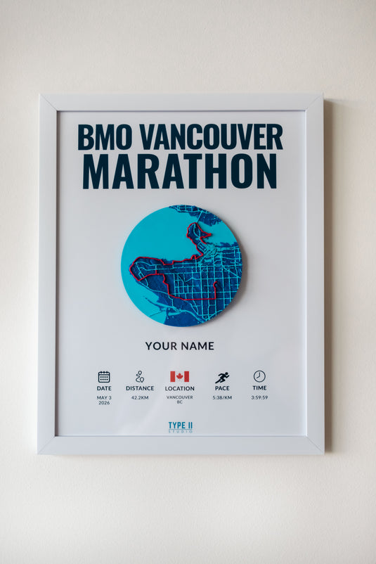 BMO Vancouver Marathon Artifact – Official Course