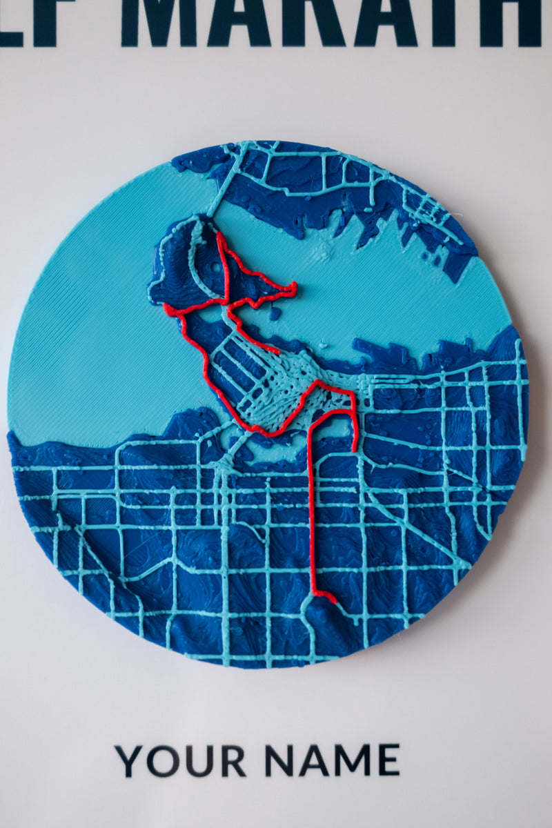 Load image into Gallery viewer, BMO Vancouver Half Marathon Artifact – Official Course
