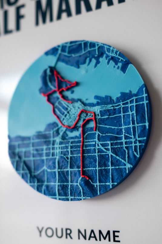 BMO Vancouver Half Marathon Artifact – Official Course