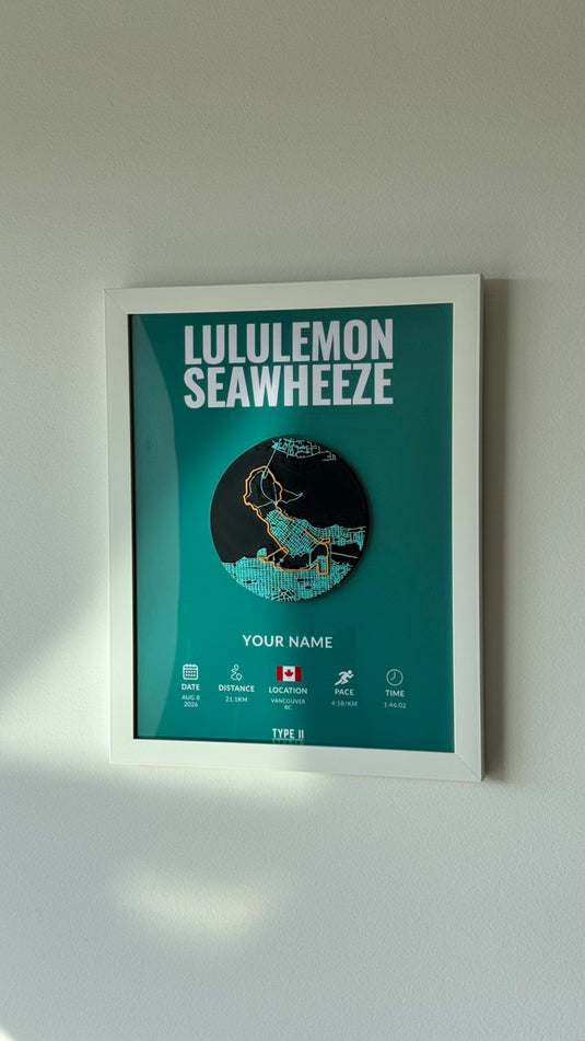 lululemon SeaWheeze Half Marathon Artifact – Vancouver 21.1KM Course