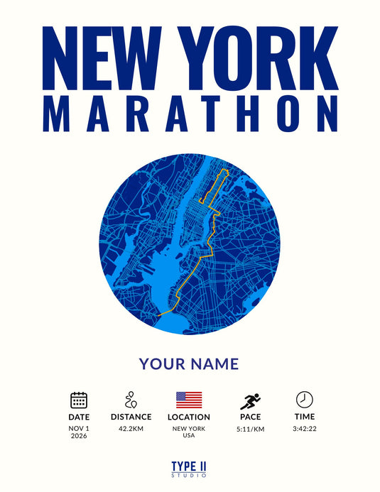 TCS New York City Marathon Artifact – Official Course
