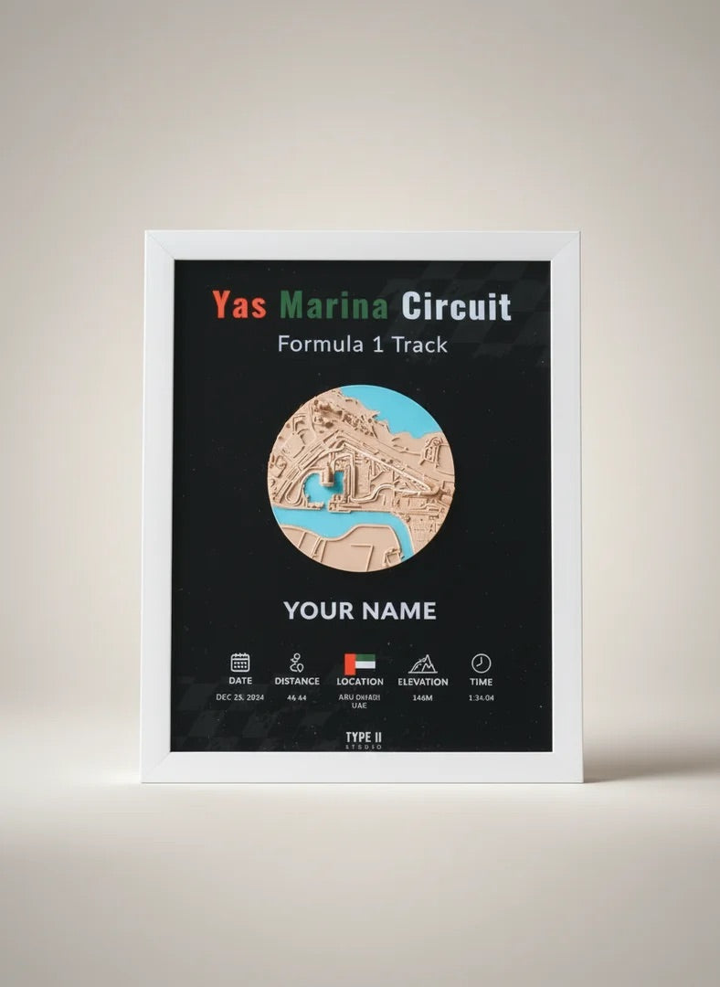 Load image into Gallery viewer, The Yas Marina Circuit Artifact
